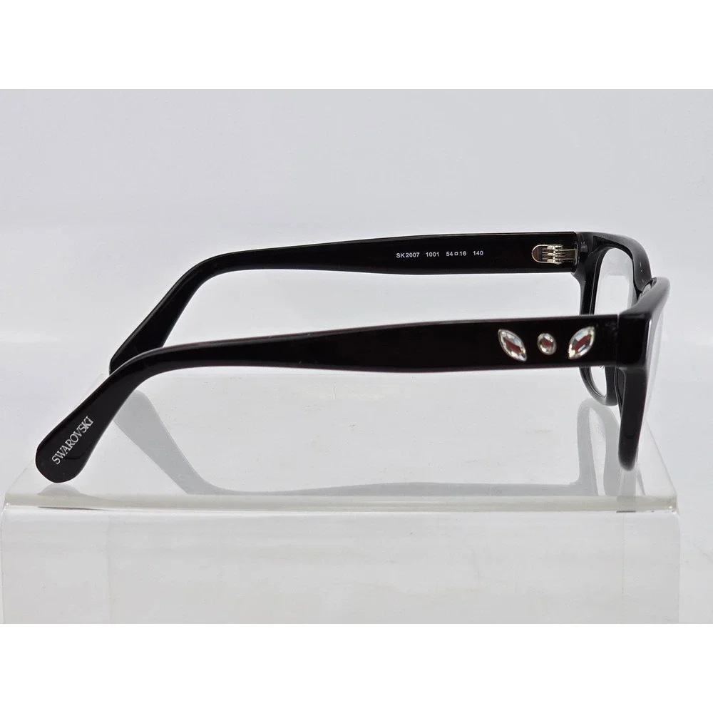 Swarovski SK2007 Eyeglasses Women 54mm Black Crystal Accents - New